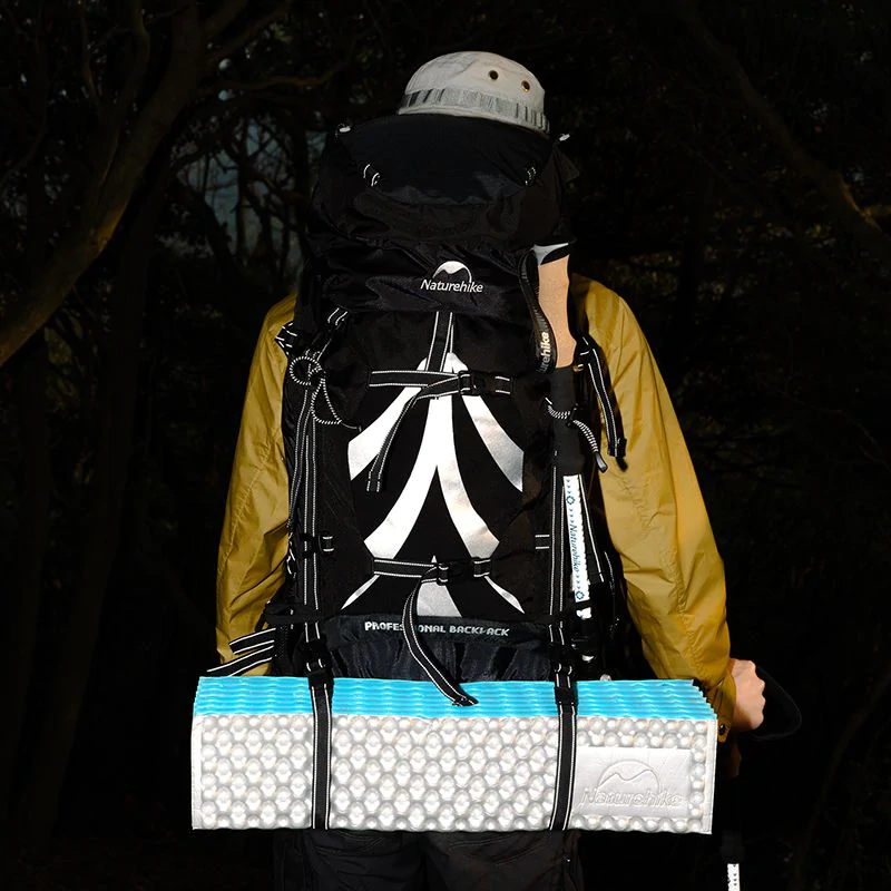 Рюкзак туристичний Naturehike NH70B070-B, 70л+5л, світло-коричневий