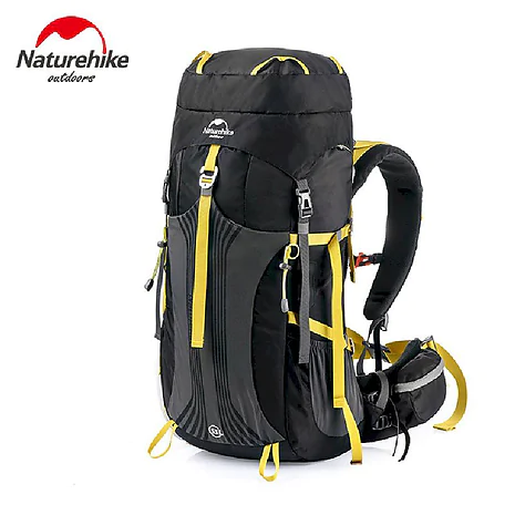 Рюкзак туристичний Naturehike NH16Y020-Q, 55л, чорний