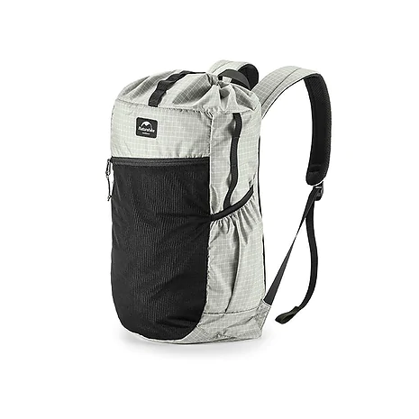 Рюкзак туристичний Naturehike NH20BB206, 20л, світло-сірий