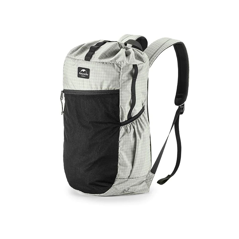 Рюкзак туристичний Naturehike NH20BB206, 20л, світло-сірий