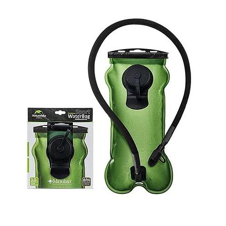Питна система (гідратор) 3 л Naturehike PET NH30Y030-D. Зелений
