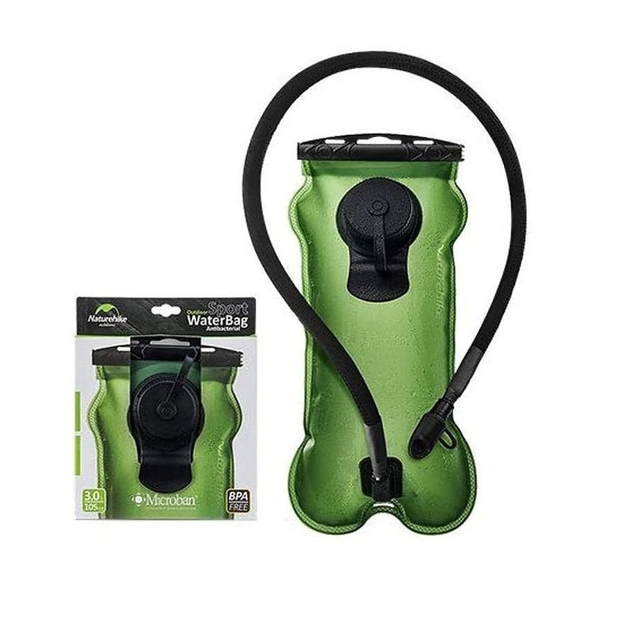 Питьевая система (гидратор) 3 л Naturehike PET NH30Y030-D. Зеленый