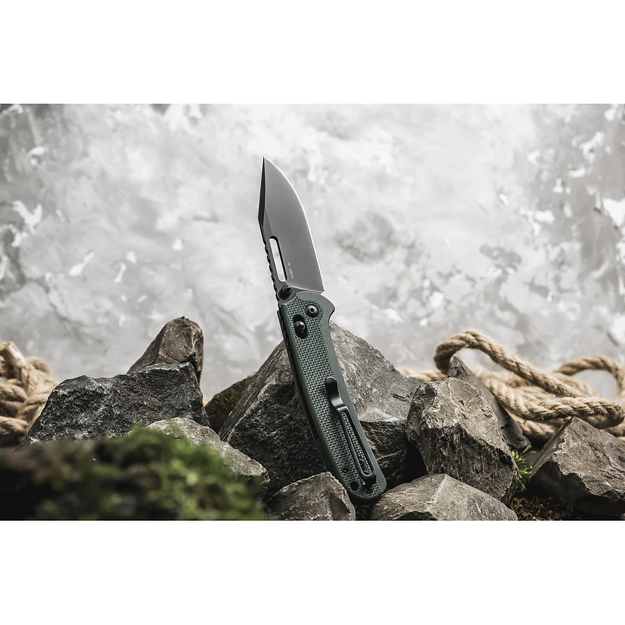 Нож складной Ganzo G768PT-GB, сине-зеленый (черный клинок)