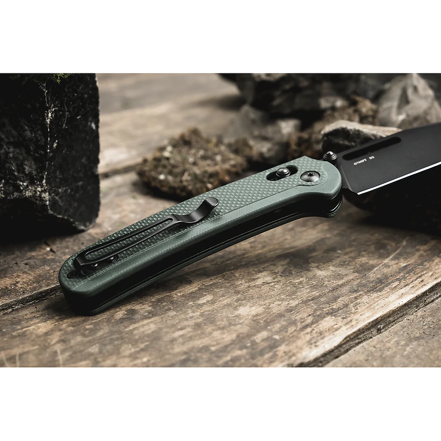 Нож складной Ganzo G768PT-GB, сине-зеленый (черный клинок)