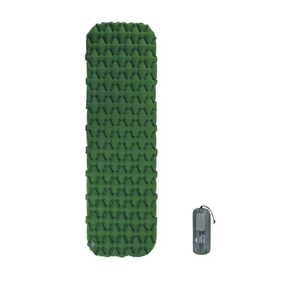 Килимок надувний 65 мм Naturehike FC-10 NH19Z001-P. Зелений