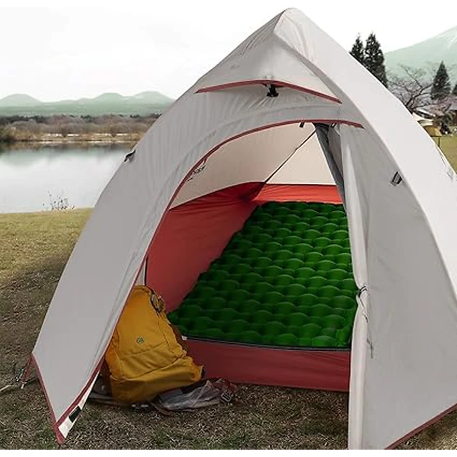 Килимок надувний 65 мм Naturehike FC-10 NH19Z001-P. Зелений