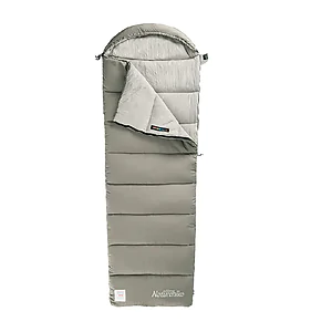 Спальный мешок с капюшоном Naturehike M300 NH20MSD02, зеленый, левый