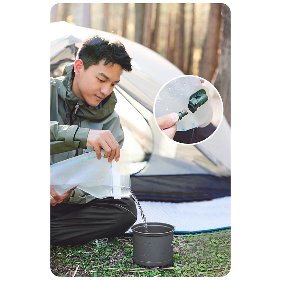 Питьевая система (гидратор) 2 л Naturehike CNK2450CF011. Белый