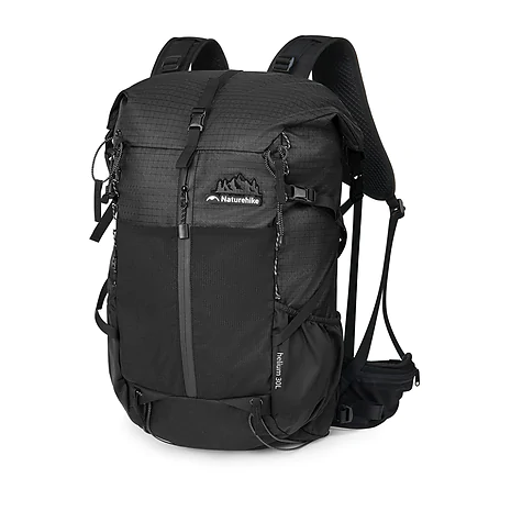 Рюкзак туристичний Naturehike CNK2300016, 30+5л, чорний