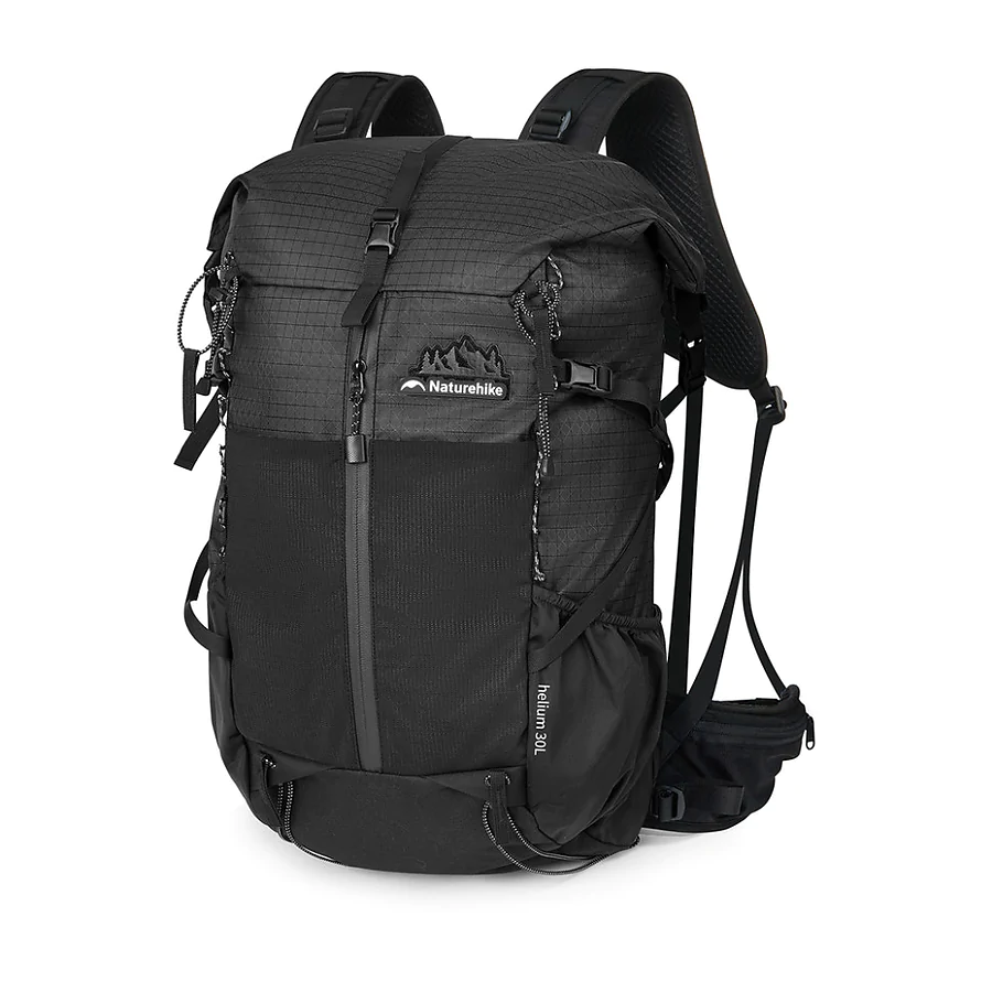 Рюкзак туристичний Naturehike CNK2300016, 30+5л, чорний