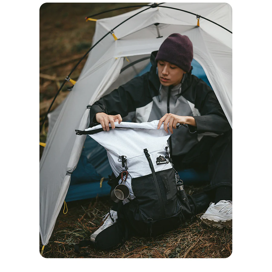 Рюкзак туристичний Naturehike CNK2300016, 30+5л, коричневий