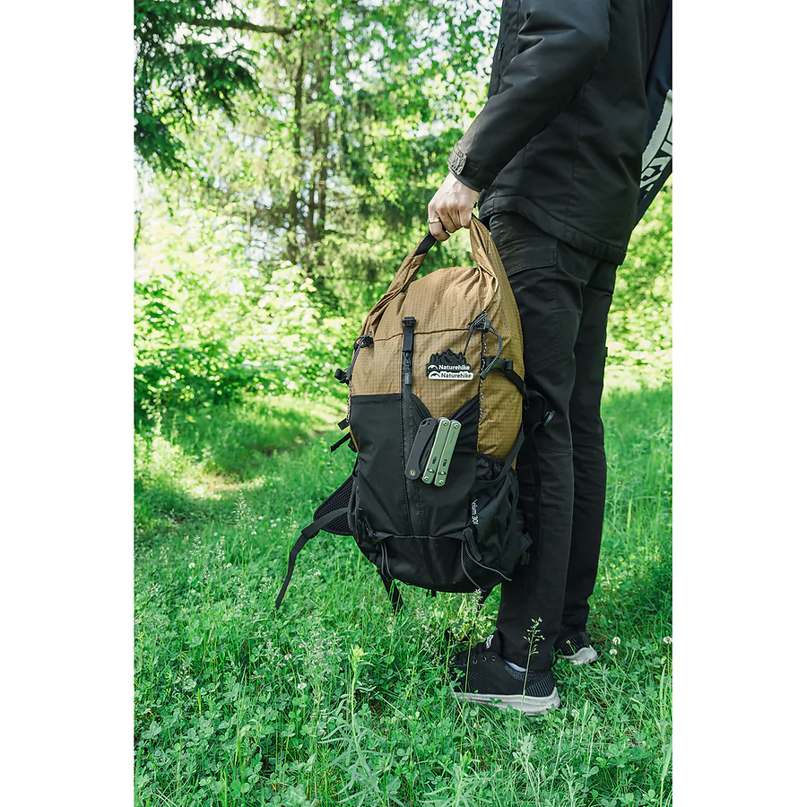 Рюкзак туристичний Naturehike CNK2300016, 30+5л, коричневий