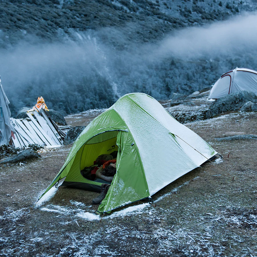 Палатка сверхлегкая одноместная Naturehike Cloud Up Base 1 CNK2450WS032, зеленая