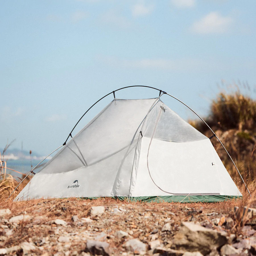 Палатка сверхлегкая одноместная Naturehike Cloud Up Base 1 CNK2450WS032, зеленая