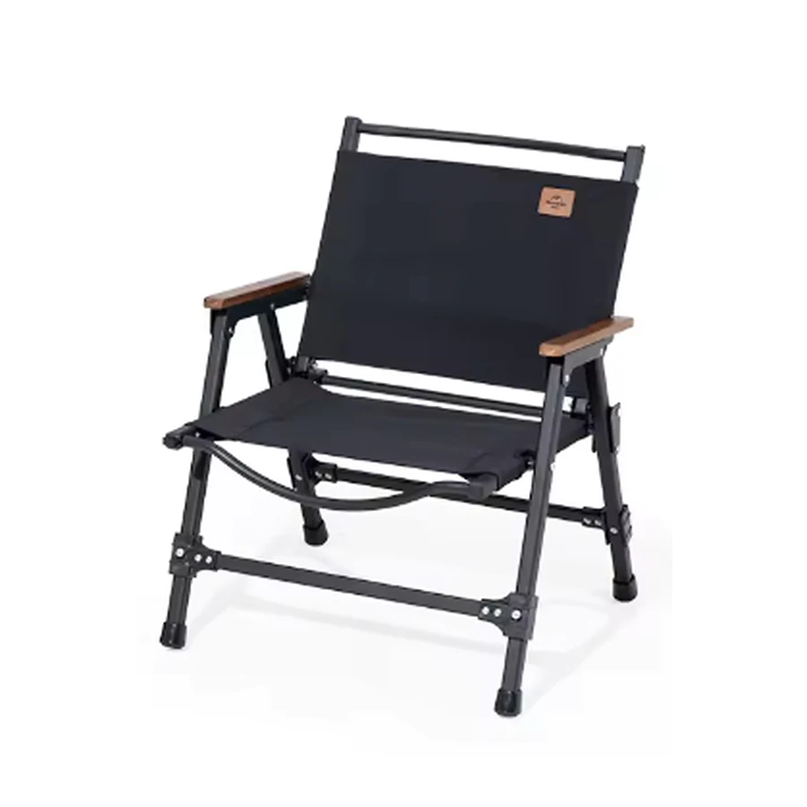 Крісло складане Naturehike CNK2350JJ015, алюміній. Чорний