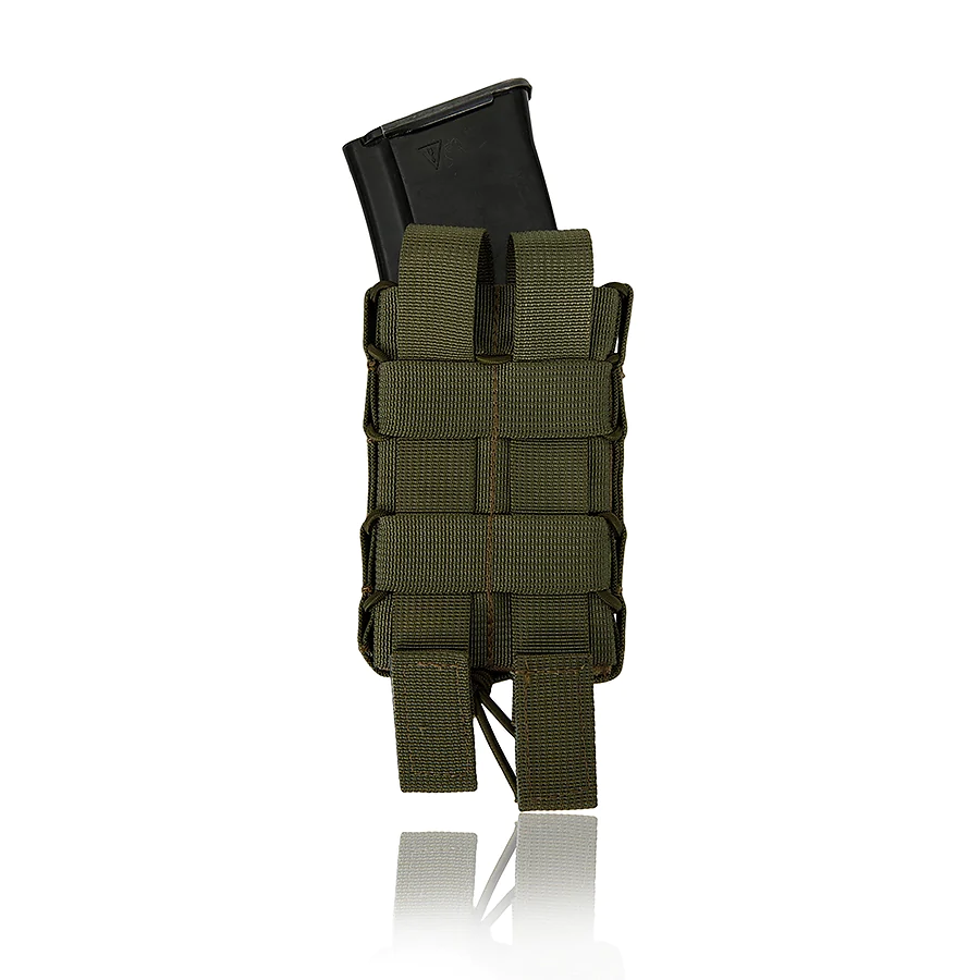 Подсумок одинарный для магазина АК/AR. Мультикам.