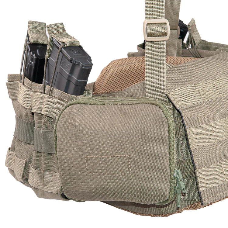 Ременно-плечевая система РПС Warbelt Molle с подсумками. Олива