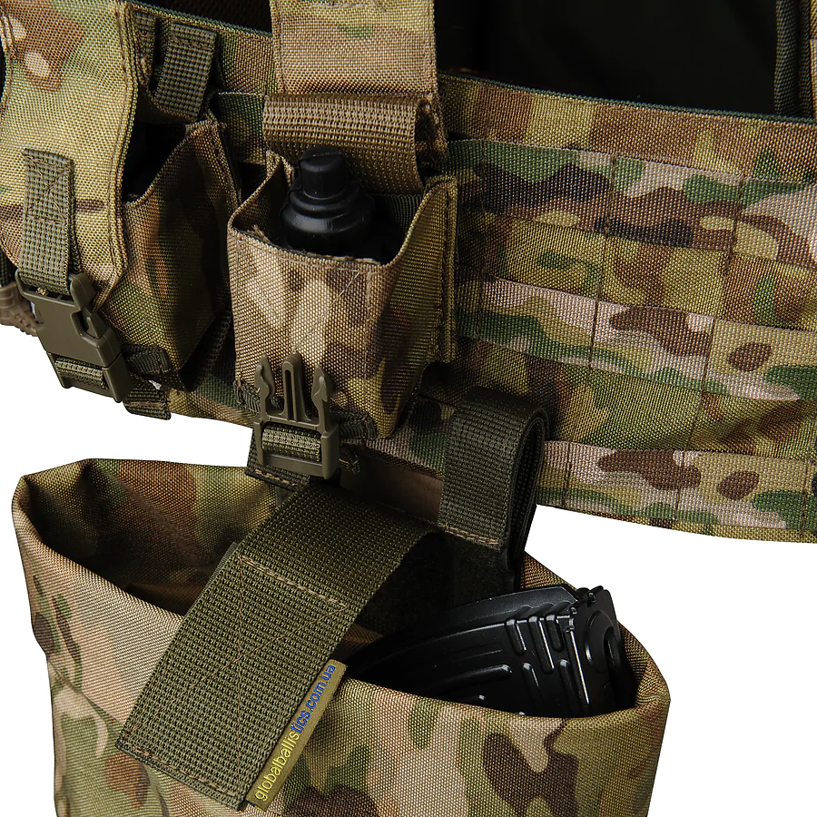 Плитоноска Ares gen.2 з підсумками. Мультикам