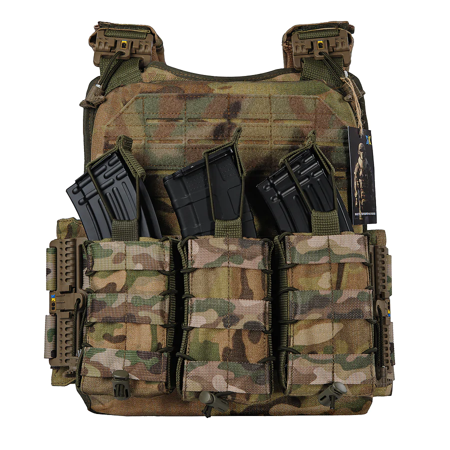 Плитоноска Ares gen.2. 3 підсумки АК. Мультикам.