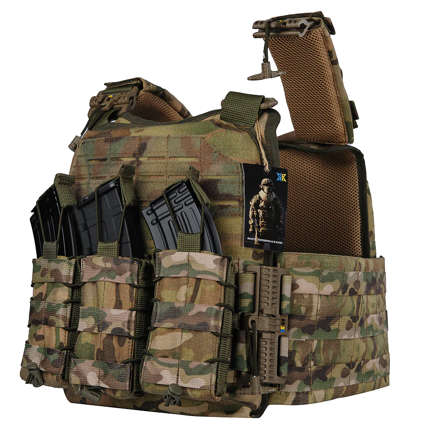 Плитоноска Ares gen.2. 3 підсумки АК. Мультикам.