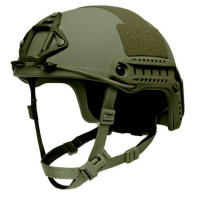 Шлем FAST Кевлар Олива. Уровень защиты NIJ IIIA. Защитит от обломков, рикошетов и пистолетных пуль