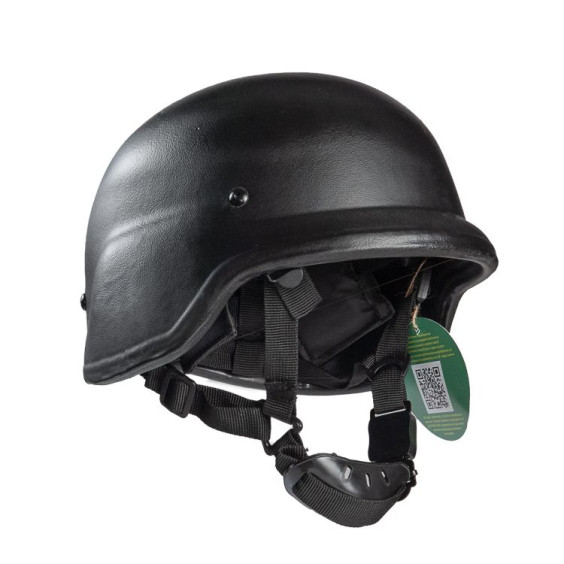 Шлем PASGT уровень защиты NIJ IIIA. Черный