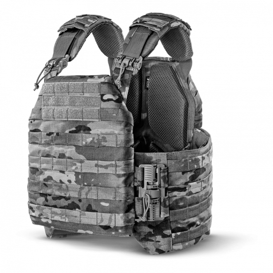 WAS RICAS Compact Base Plate Carrier Multicam