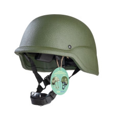 Шлем PASGT Олива. Уровень защиты NIJ IIIA. Защитит от обломков, рикошетов и пистолетных пуль