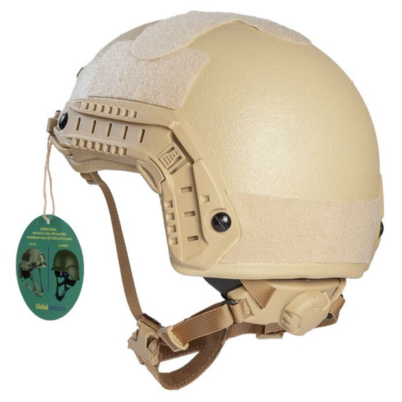Шлем FAST Койот. Уровень защиты NIJ IIIA. Защитит от обломков, рикошетов и пистолетных пуль