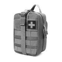Тактическая медицинская сумка IDOGEAR BG3523 MOLLE First Aid EMT Utility Pouch IFAK охотничья нейлоновая сумка первой помощи Мультикам