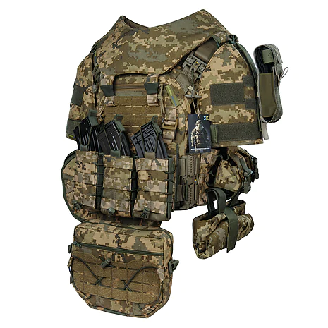 Бронекостюм штурмовий 1 класу SUIT Піксель ММ14 (без плит)