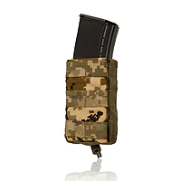 Подсумок одинарный для магазина АК/AR. Пиксель ММ14.