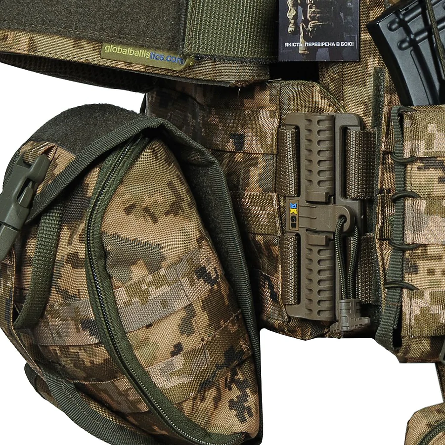 Бронежилет 6 класса Warmor gen. 3 Suit Пиксель. Баллистическая защита боков, паха, плечей и шеи.
