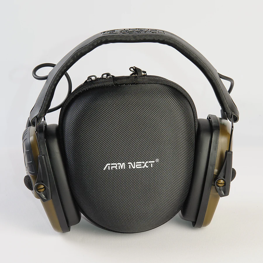 Тактические активные наушники Howard Impact Sport зеленые