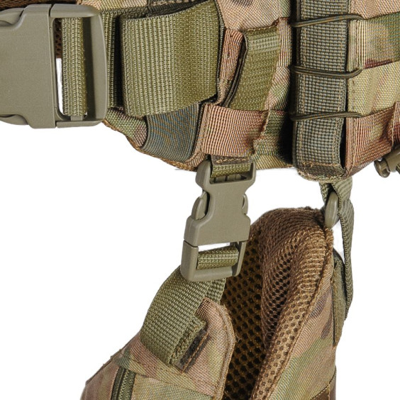 Бронежилет 6 класу Warmor Gen. 3. з плитами  і захистом: шиї, плечей, боковин (камербандів), напахника, живота, пояса РПС, стегон ніг (внутрішня і зовнішня)