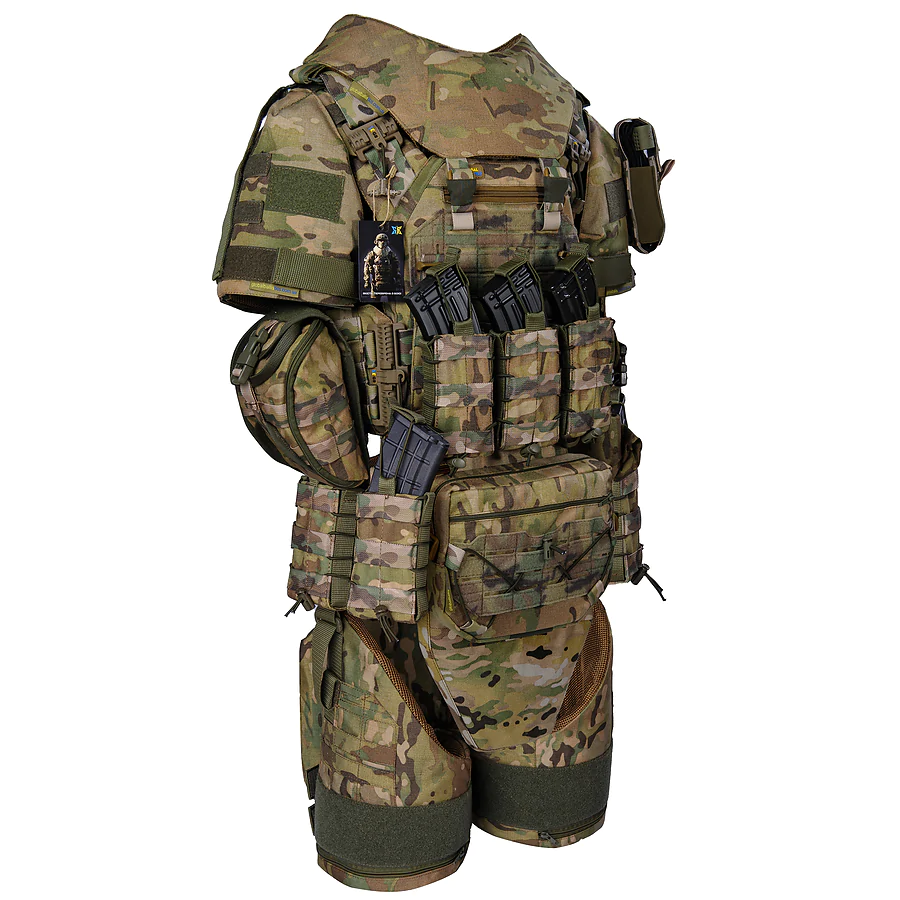 Бронежилет 6 класса Warmor Gen.3 FullSet SPECPROM. Баллистические пакеты 1 класса. Мультикам