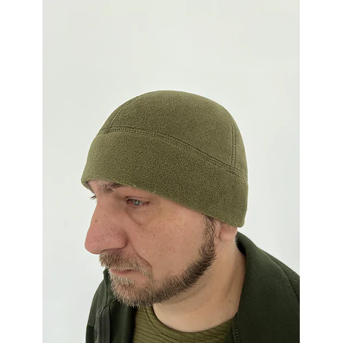 Шапка флисовая. Олива