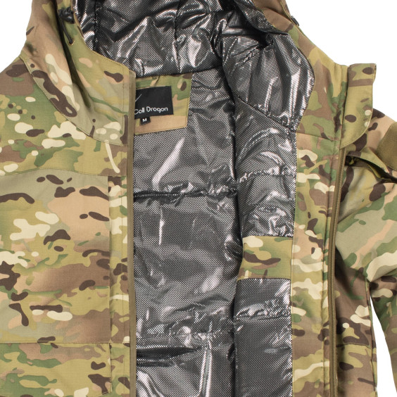 Куртка тактична Call Dragon Multicam з підкладкою Omni-Heat