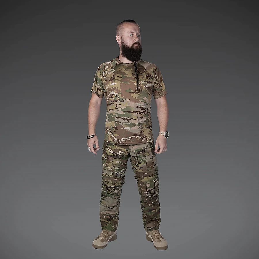 Бойові штани без наколінників SPECPROM G3 Combat Pants. Мультикам