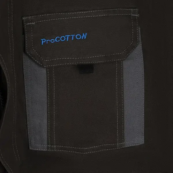 Куртка жилетка PROCOTTON. Чорний
