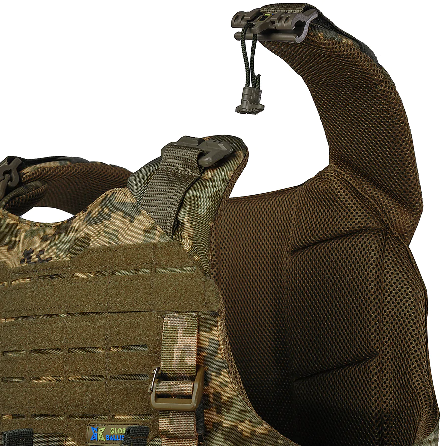 Плитоноска Warmor gen.4 Пиксель. 4 подсумка.