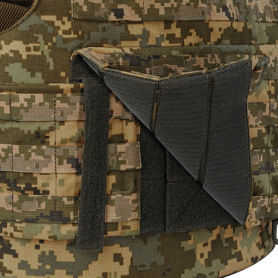 Плитоноска Warmor gen.4 Пиксель. 4 подсумка.