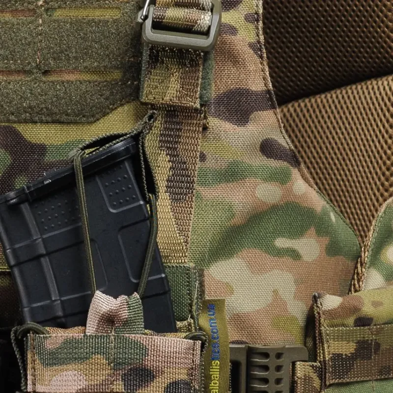 Бронежилет 1 класу Warmor gen.4. Мультикам. Вага 3,3 кг