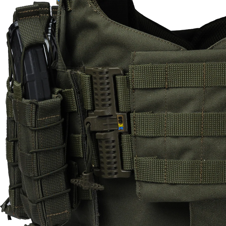 Бронежилет 1 класса Warmor gen.4. Олива. Вес 3,3 кг.