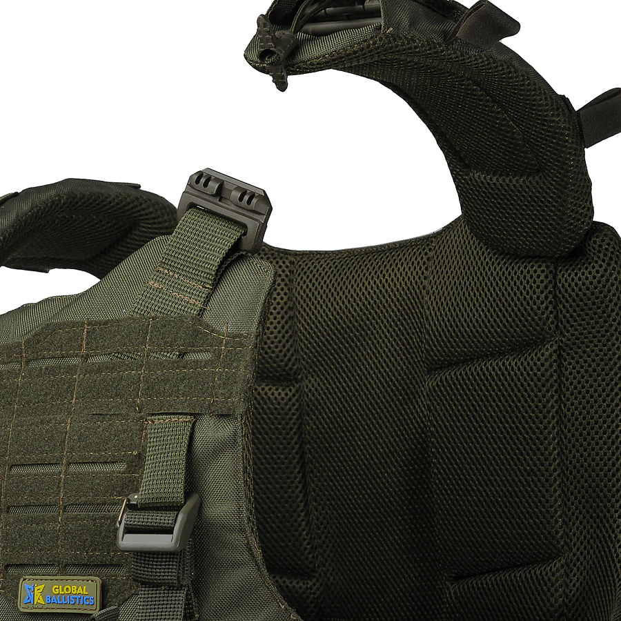 Бронежилет 2 класса Warmor gen.4. Олива. Вес 4,2 кг.