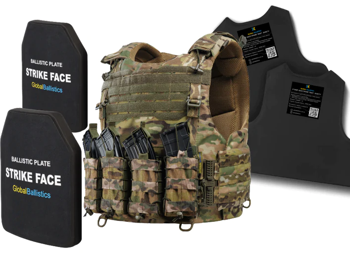 Бронежилет 6 класса Warmor gen.4 MultiCam. Пластины 6 класса. Мягкая защита 1 класса. Вес 11,7 кг.