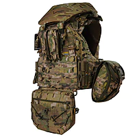 Плитоноска женская Warmor gen.3 FL MAX (for Ladies). С максимальным набором подсумков и защитой шеи 1 класс ДСТУ. Мультикам.