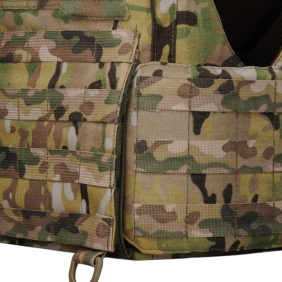 Плитоноска женская Warmor gen.3 FL MAX (for Ladies). С максимальным набором подсумков, быстрым боковым и верхним сбросом (без плит). Мультикам.