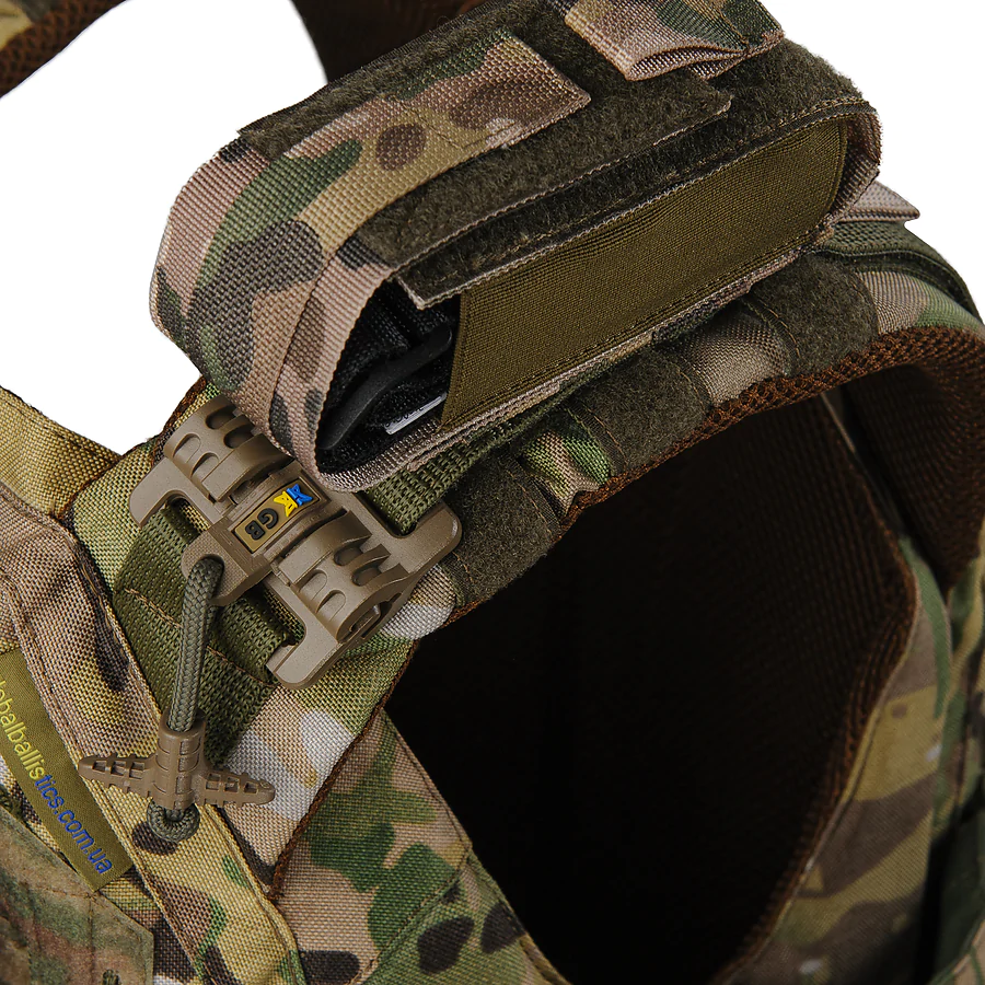 Плитоноска женская Warmor gen.3 FL MAX (for Ladies). С максимальным набором подсумков, быстрым боковым и верхним сбросом (без плит). Мультикам.