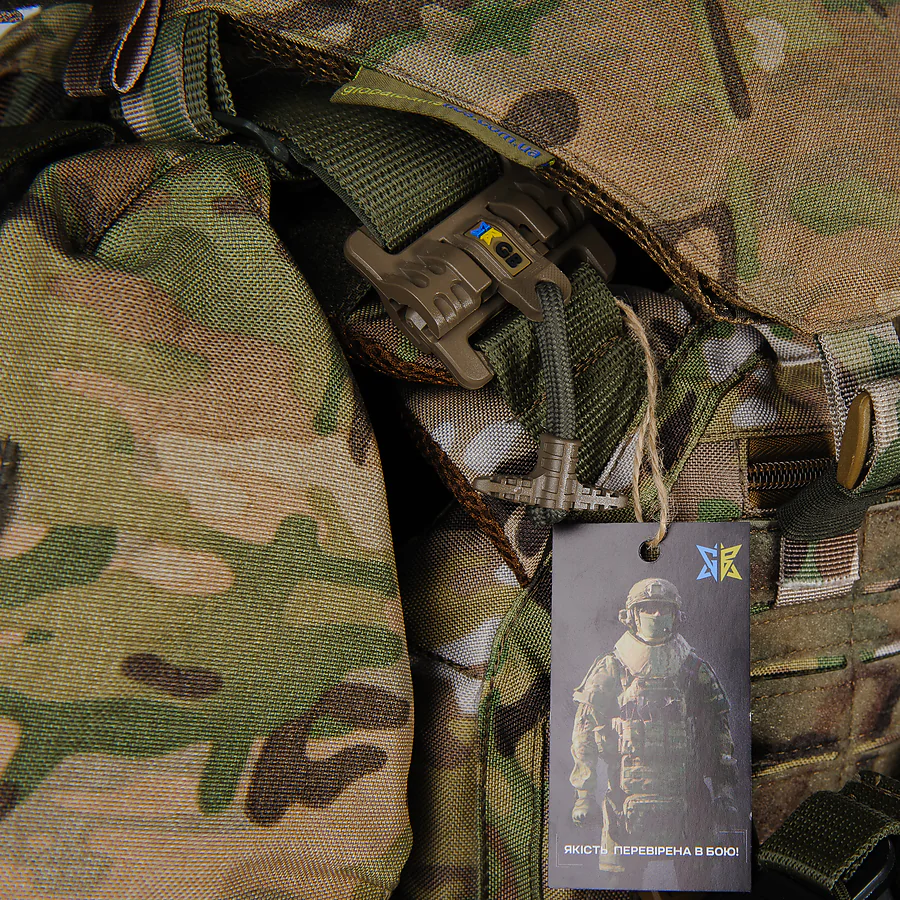 Плитоноска жіноча Warmor gen.3 FL MAX (for Ladies) (без плит). З максимальним набором підсумків, захистом шиї та плечей по 1 класу ДСТУ. Мультикам.
